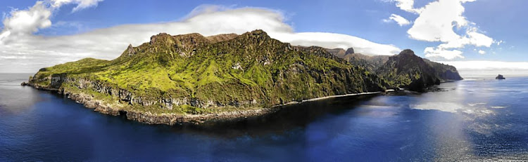 Gough Island in the South Atlantic, where helicopter pilots bombarded the ground with poison pellets to stop mice preying on seabirds.