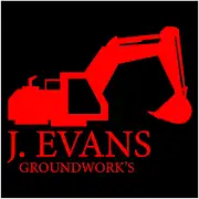 J Evans Groundworks Logo