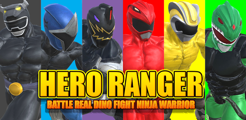 Hero Ranger Battle Real Dino Fight Ninja Warrior