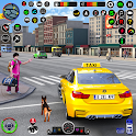 Icon City Taxi Drive: Taxi Car Game