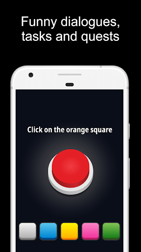 Screenshot Red button: Don't press! Quest