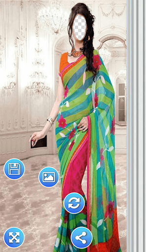 Saree Dress Photo Frames