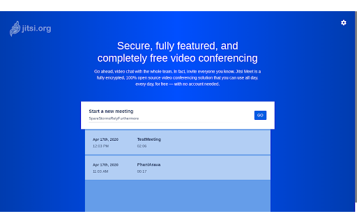 Jitsi Meetings