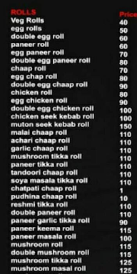 Flavour Of Fast Food menu 1