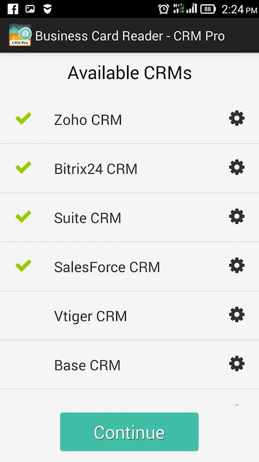    Business Card Reader - CRM Pro- screenshot  