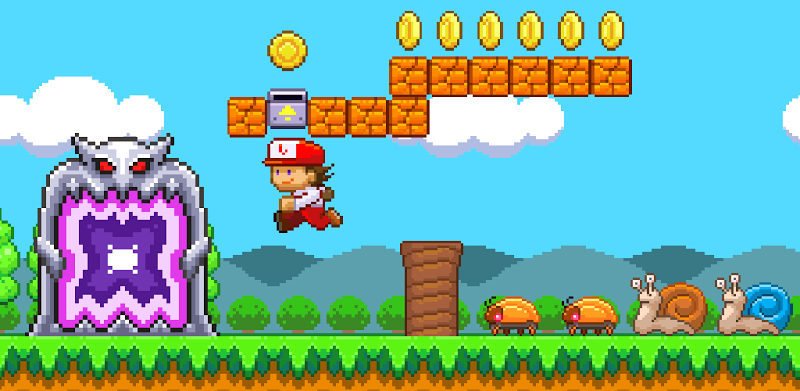 Super Jim Jump - pixel 3d