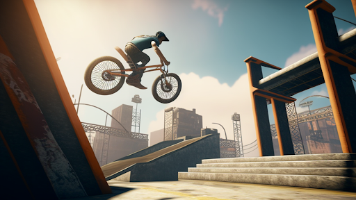 Screenshot BMX Megaramp Stunts