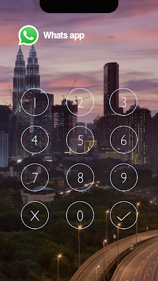 Messenger Lock (X City Theme)のおすすめ画像1