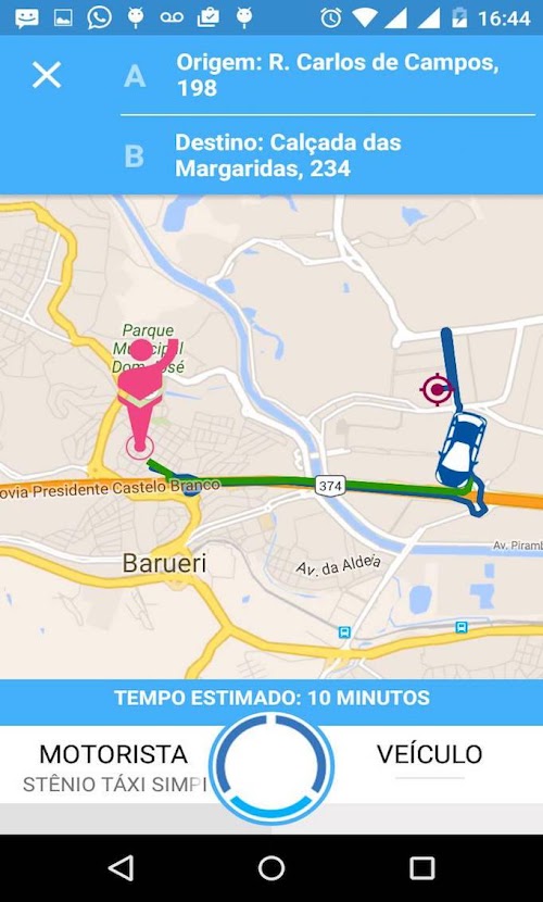 Android application TimeUP screenshort
