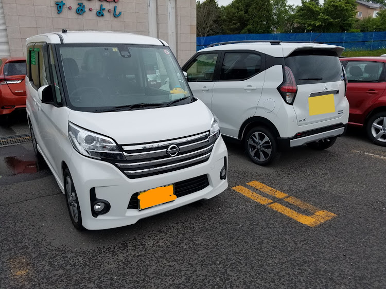 デイズルークスのek・新型・勝手にコラボ・オーナーさんごめんなさい・早く新型デイズとも勝手コラボしたいに関するカスタム事例の投稿画像2枚目