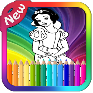 Princess Coloring Pages  Icon