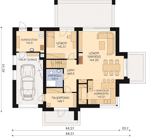 APS 289w2 - Rzut parteru