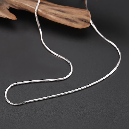 Title 3, S925 Sterling Silver Octagonal White Gold Color...