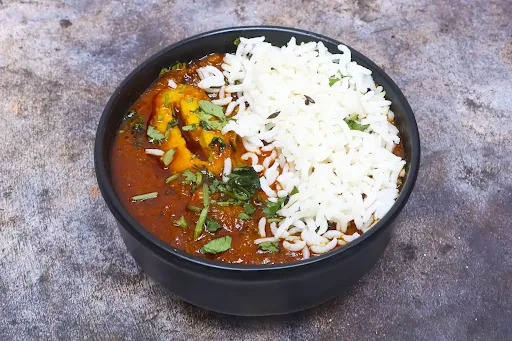 Masala Chaap With Rice [650 Ml]