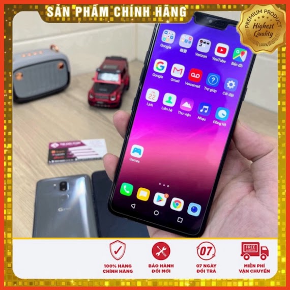 Sale Sốc Mới Điện Thoại Lg G7 Thinq Màn 6.1 Inch 2K - Snap 845 Ram 4G 64G .0 .