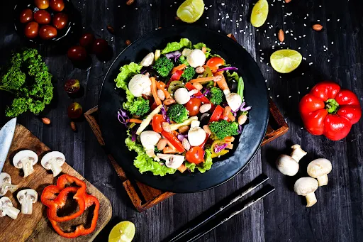 Mushroom Broccoli Salad