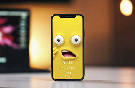 Super AMOLED HD Wide Phone Screen LockNight Watch