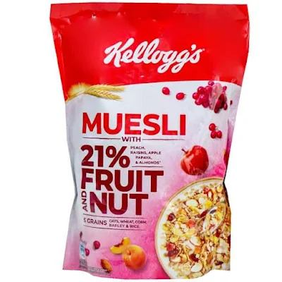 Kelloggs Muesli Fruit Nut Gm