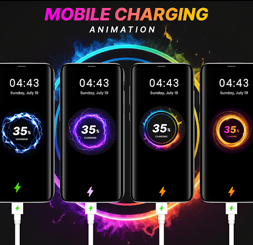 Screenshot Battery Charging Animation