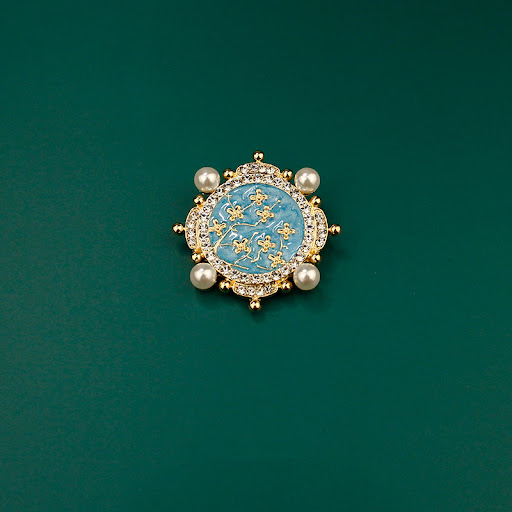 Title 2, Van Gogh Starry Sky Vintage Palace Brooch Badge...