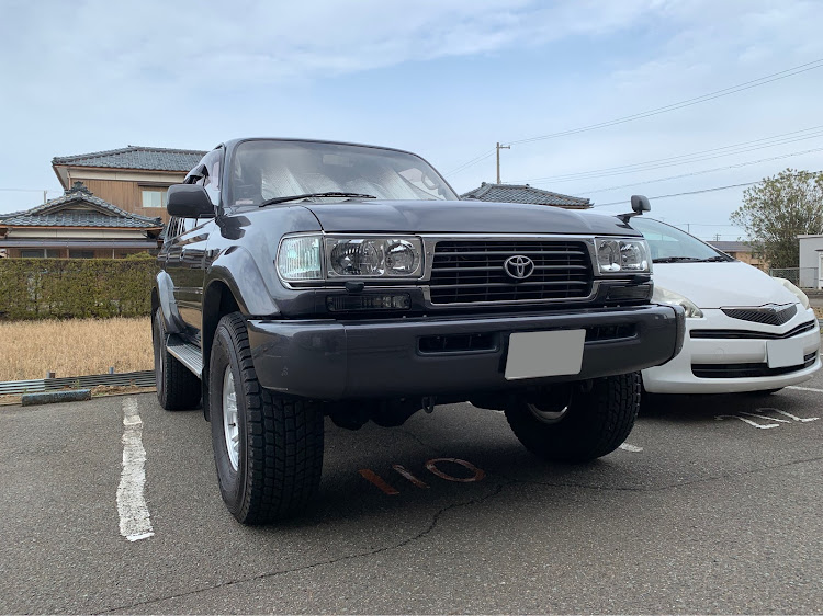 ランドクルーザー80のランドクルーザーHDJ81V・DIY・ワイパーアーム交換・ドアモール交換に関するカスタム事例の投稿画像1枚目
