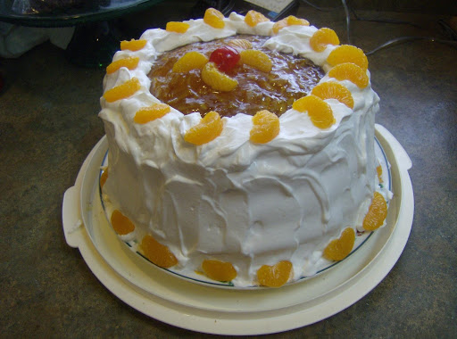 Esthers Orange Marmalade Cake from the Mitford series cookbook