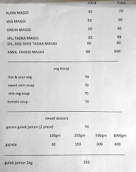 Pollywood Snacks And Icecream Bar menu 1