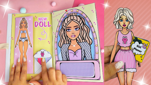 Screenshot Sweet Doll Dressup Makeup Game