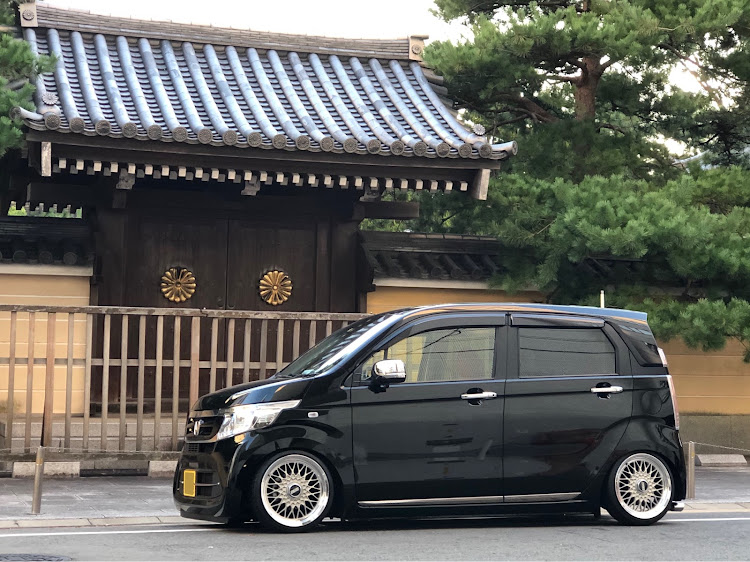 N-WGNのピックアッ...🤭🤫🤫🤫・みんなでつくろうホイール図鑑・BBS・パーソナルアンテナ・オーソライズSに関するカスタム事例の投稿画像11枚目