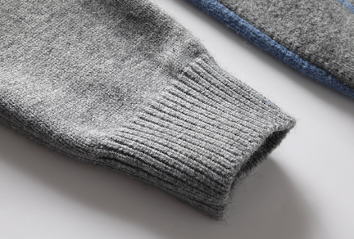 Title 7, Mens Trendy Sweater Round Neck Loose Knitwear ...