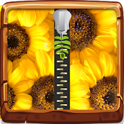 Sunflower Zipper Lock Screen  Icon