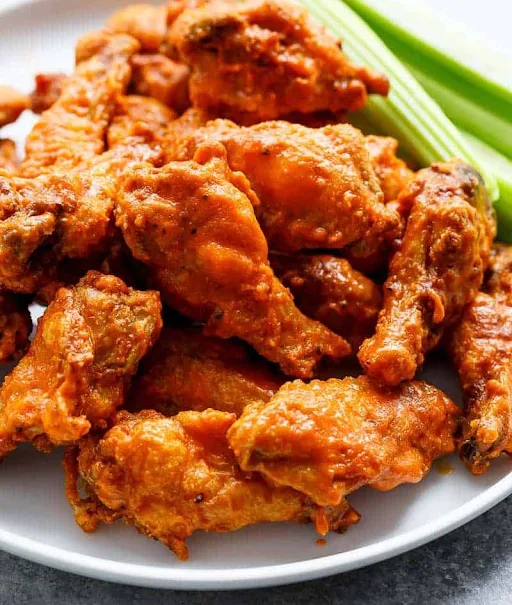 Crispy Buffalo Chicken Wings With Skin (6 Pcs) From Mum's Kitchen."