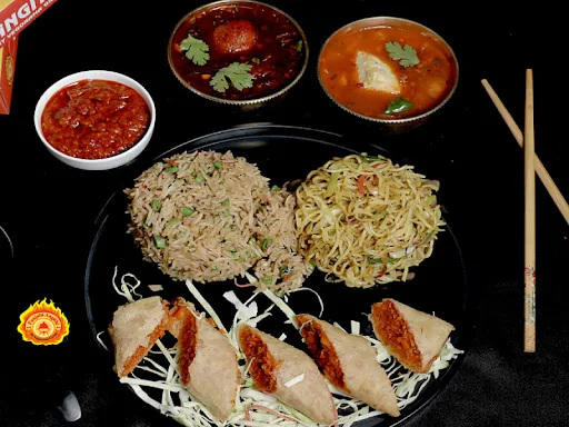 Veg Chinese Thali [5 Box]