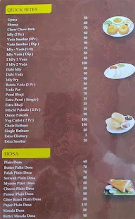 Navratna Udupi Pure Veg Restaurant menu 5