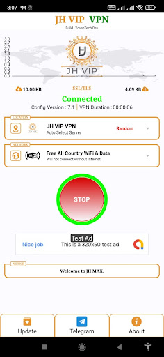 Screenshot JH VIP VPN