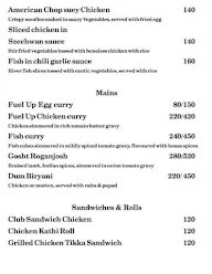 Fuel Up Restaurant menu 5