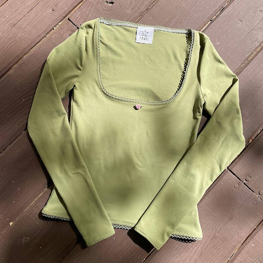 Title 7, Floral Lace Solid Color Top