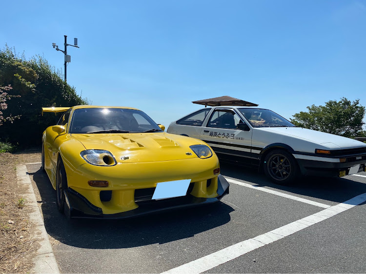 RX-7の頭文字D・ダブルエース・高橋啓介仕様・AE86トレノ