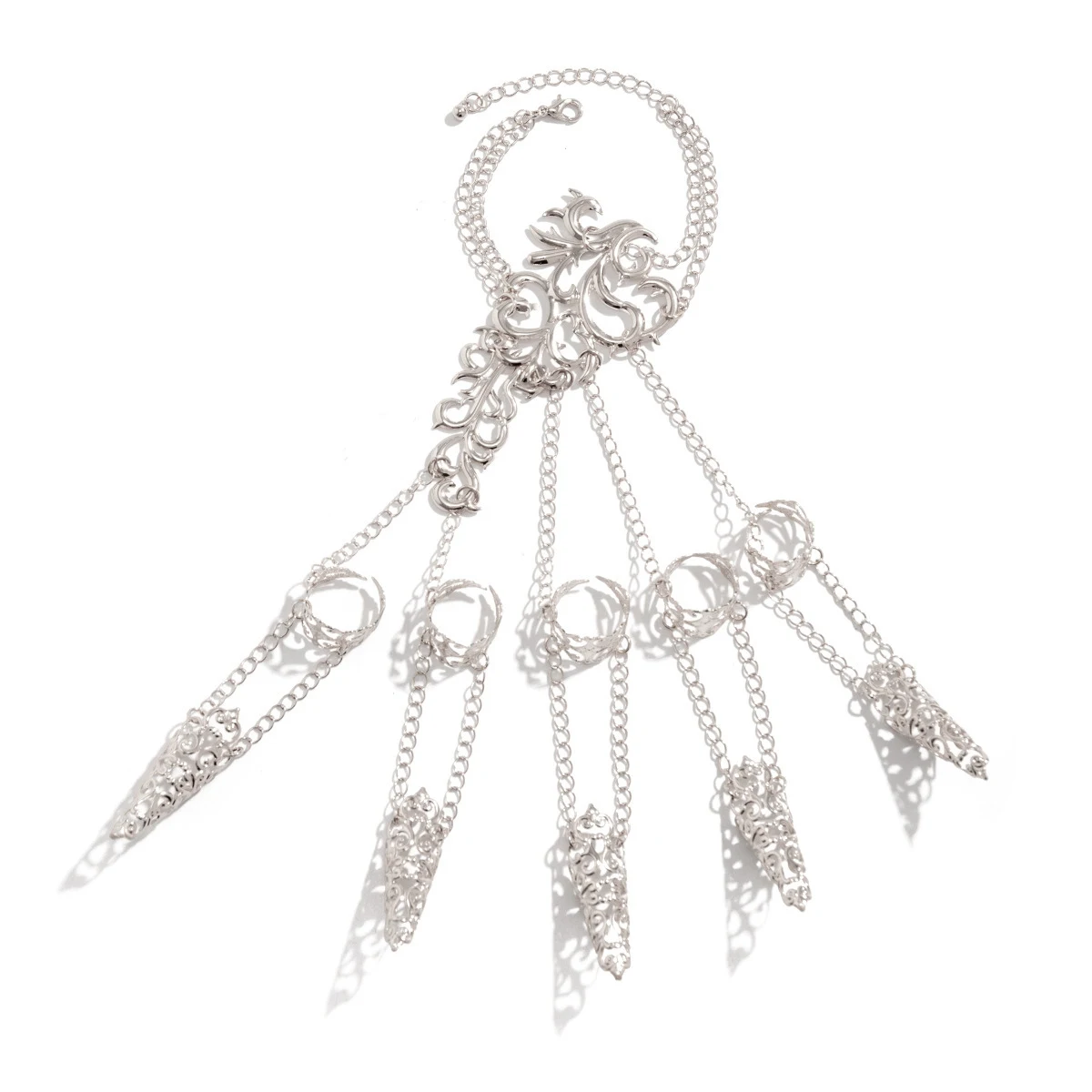 Title 8, Bracelet mitaine capuchon dongle effilé creux ...