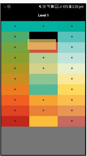Hue Color Puzzle Game