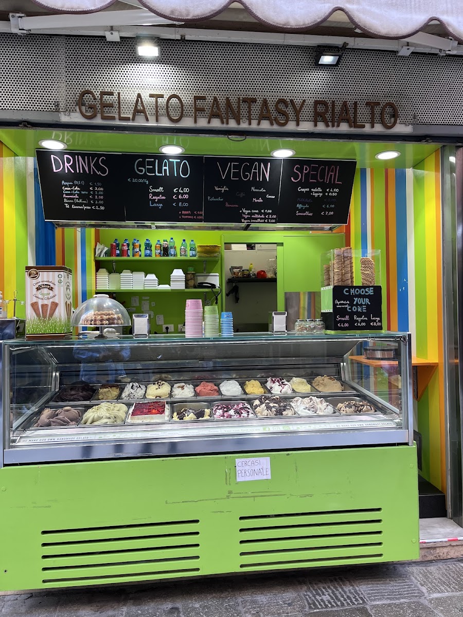 Gluten-Free at Gelato Fantasy