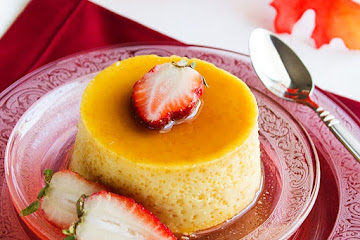 Leche Flan Lighter Version Recipe