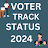 Voter ID Tracking status|Check icon