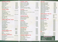 Coastal Delights menu 1