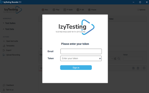 IzyTesting