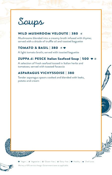 The Forest Kitchen Goa menu 