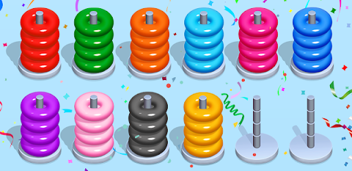 Hoop Sort - Color Hoop Stack