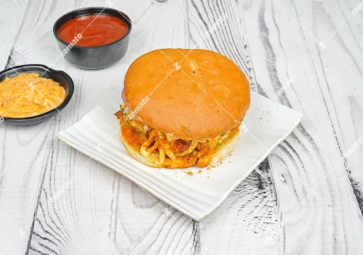 Chandani Chowk Pataka Chicken Burger