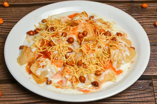 Dahi Papri Corn Masala Chaat