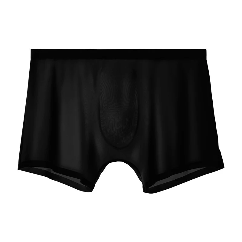 Men's Fashion Personality Underwear in Ice Silk, offering breathable comfort and a personal style. Ideal for the modern 